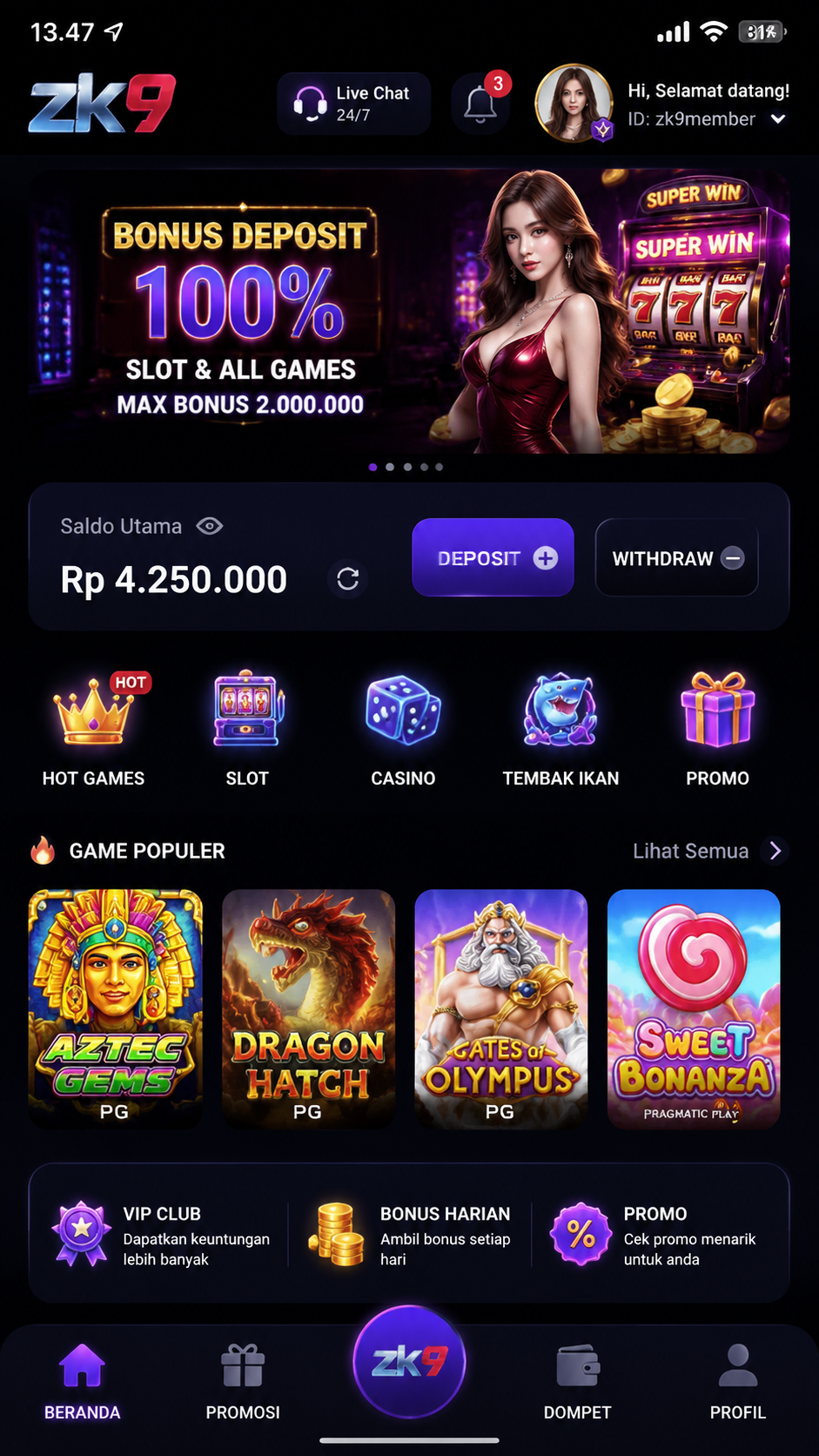 Screenshot 3 zk9